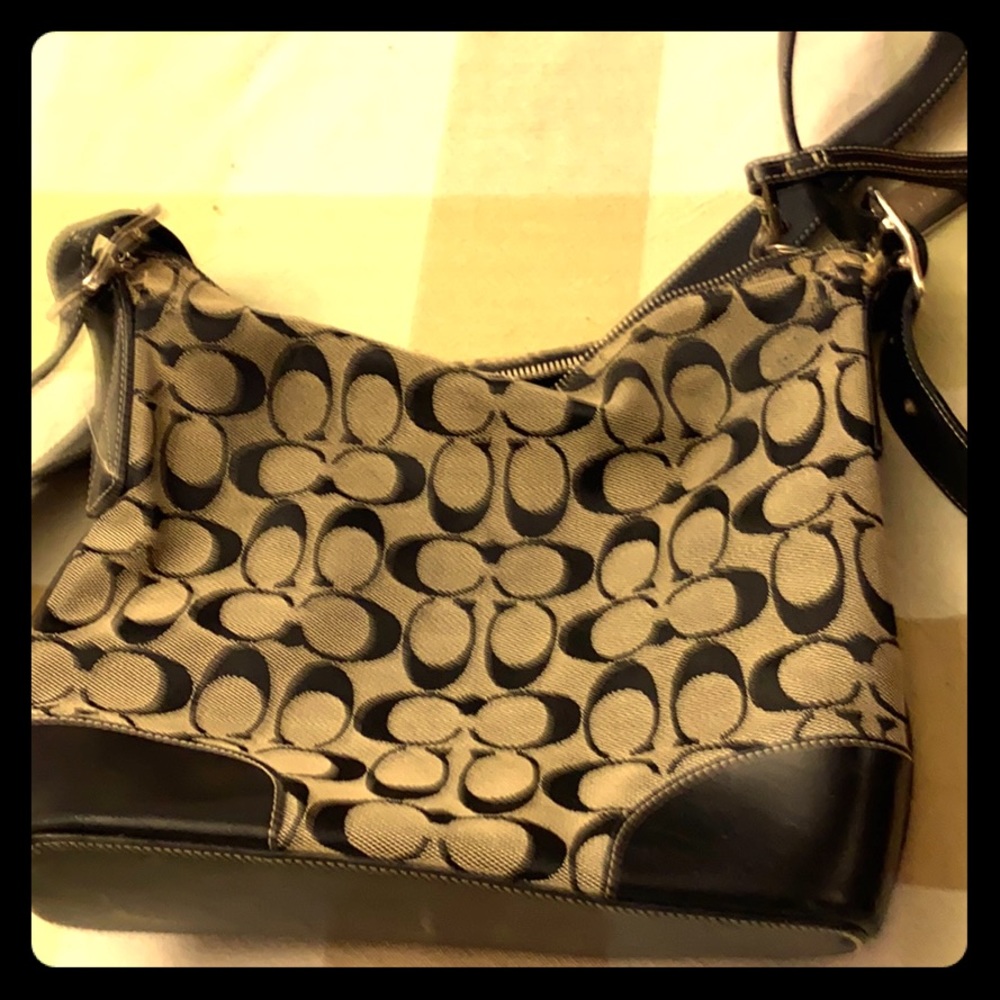 Vintage coach hobo bag